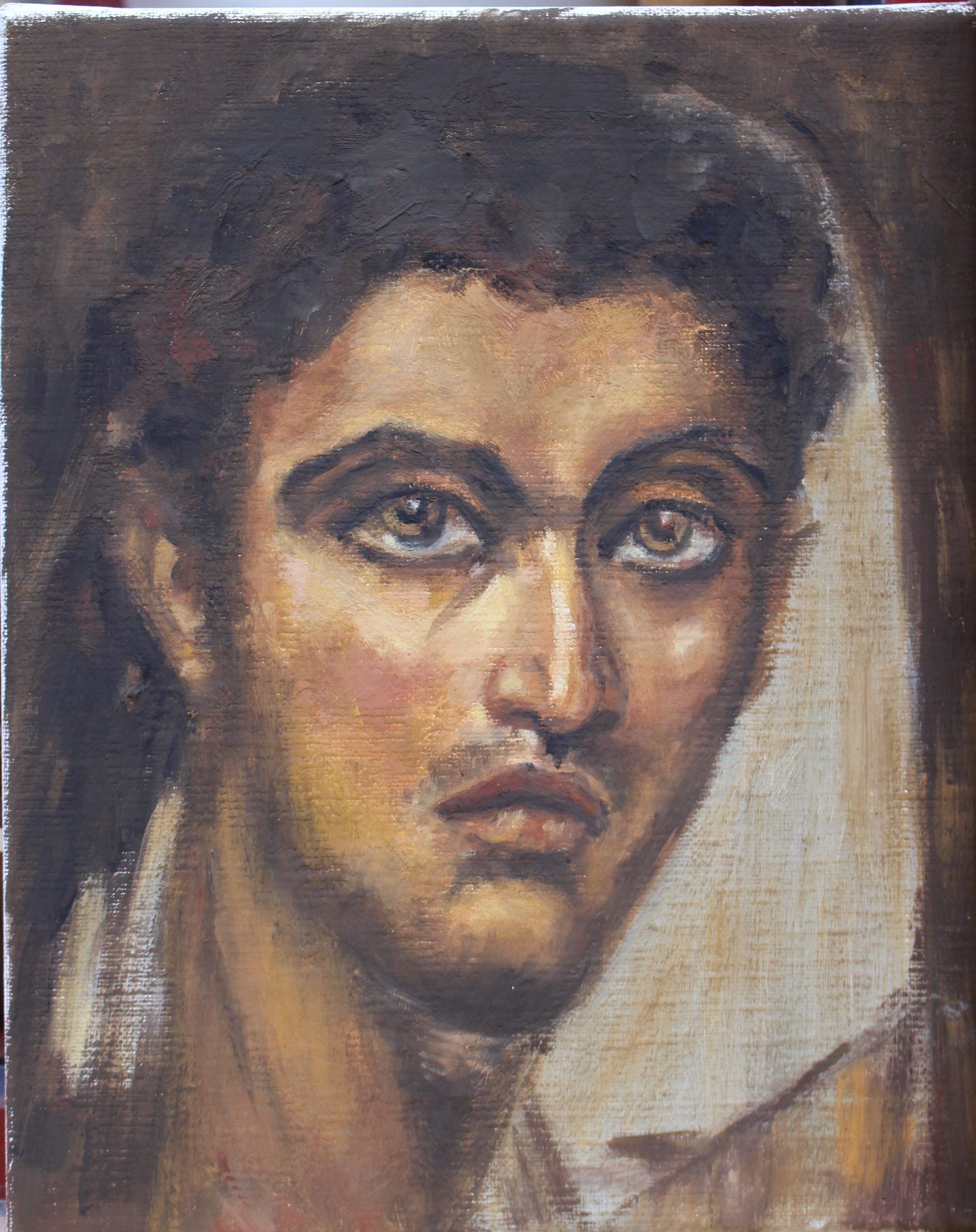 portrait Fayoum | cours peinture paris