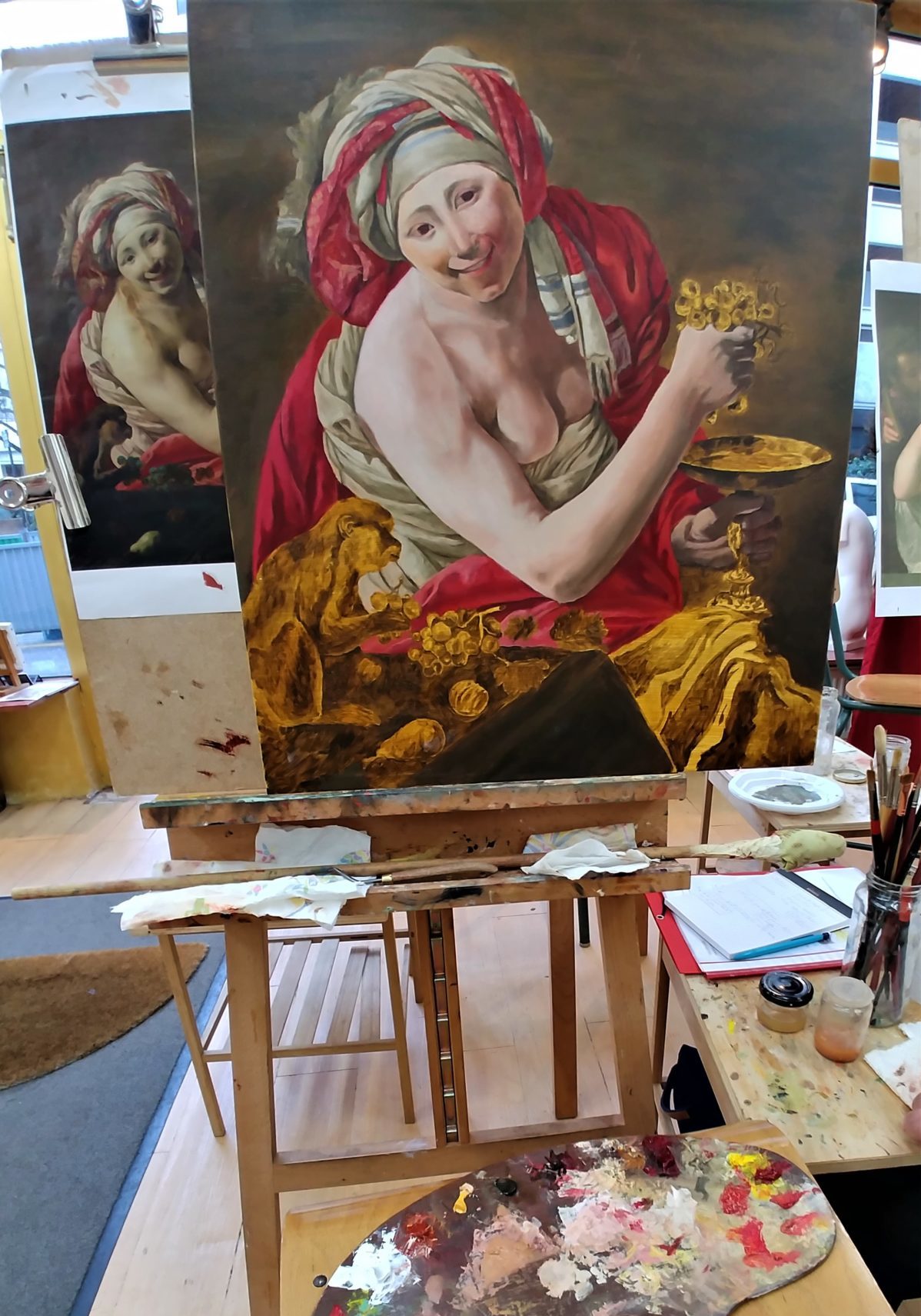 Painting classes in paris