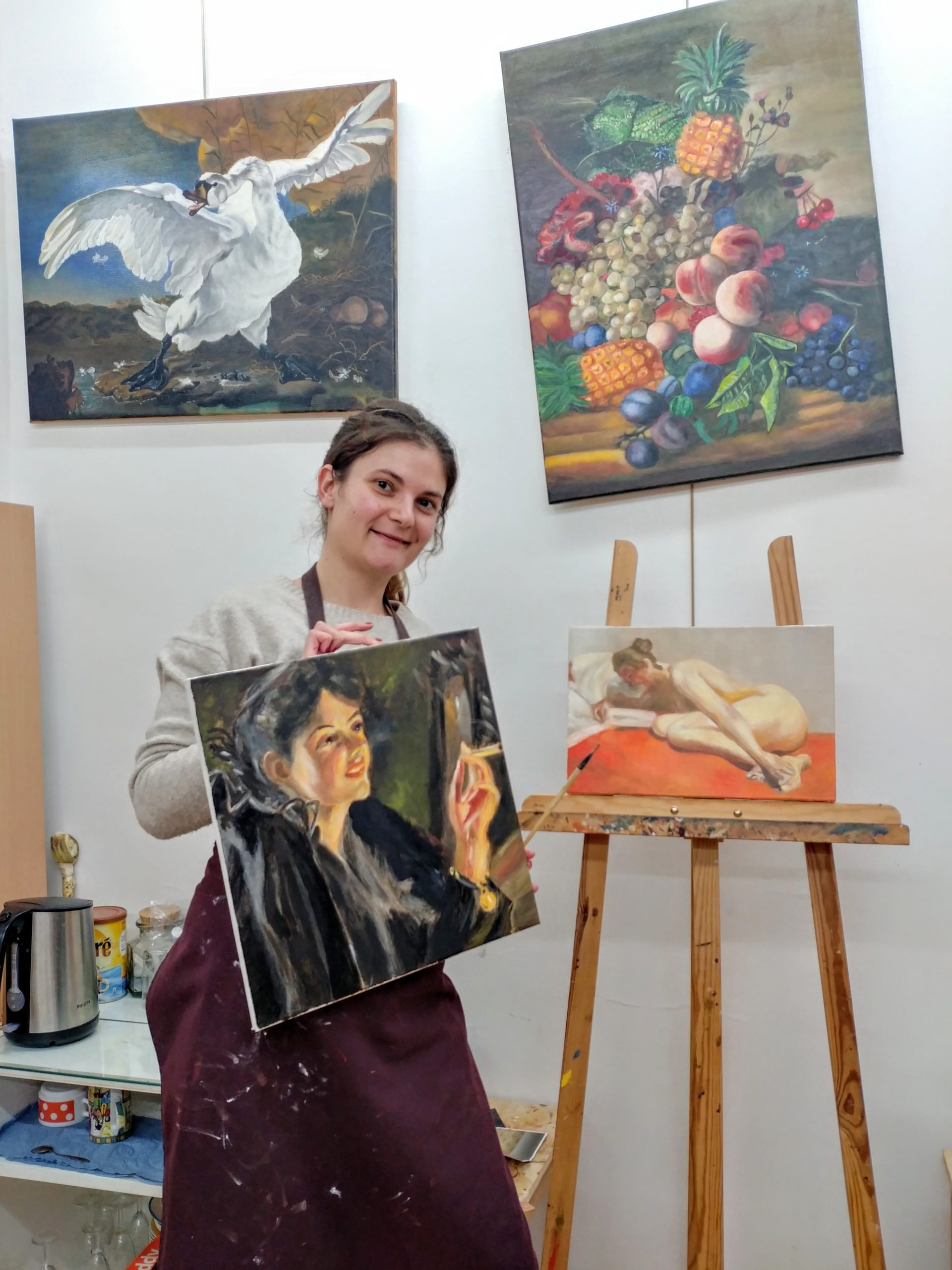 Painting classes in Paris Painting Paris Atelier Baroque